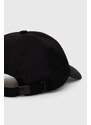 Bavlněná baseballová čepice Kenzo černá barva, s aplikací, FE58AC711F32.99