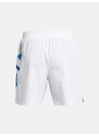 Under Armour Kraťasy UA Baseline Woven Short-WHT - Pánské