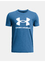 Under Armour Tričko UA B SPORTSTYLE LOGO SS-BLU - Kluci