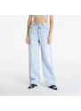 Dámské džíny Calvin Klein Jeans High Rise Relaxed Coated Jeans Denim Light