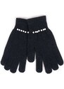 Yoclub Woman's Women's Five-Finger Gloves RED-0227K-AA50-003