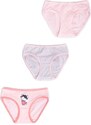 Yoclub Kids's Cotton Girls' Briefs Underwear 3-Pack BMD-0034G-AA30-001