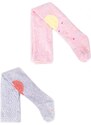 Yoclub Kids's 2Pack Girl's Tights With ABS RAB-0025G-AA0A-005