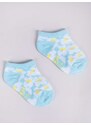 Yoclub Kids's Girls' Ankle Cotton Socks Patterns Colours 6-Pack SKS-0008G-AA00-003