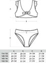 Yoclub Kids's Girls Two-Piece Swimming Costume LKD-0036G-A100