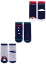 Yoclub Kids's Children's Christmas Terry 3Pack Socks SKF-X001U-AA0D-0002