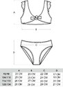 Yoclub Kids's Girls Two-Piece Swimming Costume LKD-0033G-A100