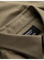 Ombre Clothing Pánská bavlněná košile s kapsou REGULAR FIT - olivová V2 OM-SHCS-0147