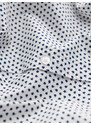 Ombre Clothing Pánská košile SLIM FIT s jemným vzorem - bílá V2 OM-SHCS-0140