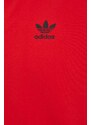 Mikina adidas Originals pánská, červená barva, s aplikací, IS2807