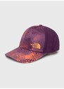 Kšiltovka The North Face Trail Trucker 2.0 fialová barva, vzorovaná, NF0A5FY2SI41