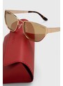 Sluneční brýle Guess dámské, béžová barva, GU7903_5732G