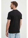 Bavlněné tričko Guess DRAGON černá barva, s aplikací, M4GI21 K8FQ4