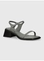 Kožené sandály Vagabond Shoemakers INES šedá barva, 5311-101-74