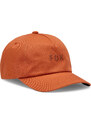 Kšiltovka Fox Wordmark Adjustable Hat Atomic oranžová one size