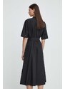 Šaty Marc O'Polo černá barva, midi, 403104121355