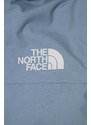 Kojenecká bunda The North Face ANTORA RAIN JACKET tyrkysová barva