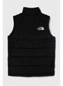 Dětská vesta The North Face CIRCULAR VEST černá barva