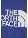 Dětské tričko The North Face EASY TEE fialová barva, s potiskem