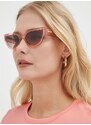 Sluneční brýle Guess dámské, růžová barva, GU7901_5444F