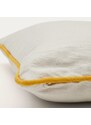 Béžovo-žlutý povlak na polštář Kave Home Catius 45 x 45 cm