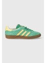 Sneakers boty adidas Originals Gazelle Indoor zelená barva, IH7500