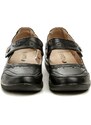 Wojtylko 7B24366C černé dámské letní boty