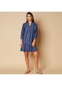 Blancheporte Krátké džínové šaty modrá 36