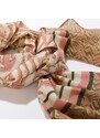 Blancheporte Šátek s potiskem, 198 x 38 cm khaki