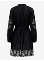 Černé dámské košilové šaty s výšivkou ONLY Flo - Dámské