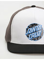 Santa Cruz Vivid Slick Dot Meshback (white/grey)bílá