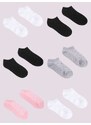 Yoclub Kids's Ankle Thin Socks Basic Colours 6-Pack P2