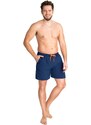 Yoclub Man's Swimsuits Men's Beach Shorts Navy Blue