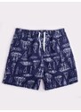 Yoclub Kids's Swimsuits Boys' Beach Shorts P1 Navy Blue