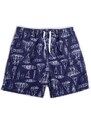 Yoclub Kids's Swimsuits Boys' Beach Shorts P1 Navy Blue