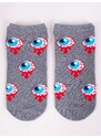 Yoclub Man's Ankle Funny Cotton Socks Patterns Colours