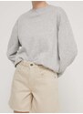 Bavlněné šortky Desigual SURY béžová barva, hladké, high waist, 24SWDD54