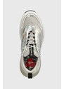 Sneakers boty Love Moschino stříbrná barva, JA15595G0IIQ101A