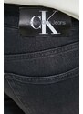 Džíny Calvin Klein Jeans pánské, černá barva, J30J324851