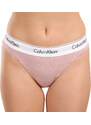 Dámská tanga Calvin Klein růžová (F3786E-TQO)