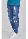 Rifle SIKSILK Drop Crotch Jeans blue