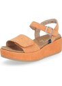 RIEKER Dámské sandály REMONTE D1N50-38 oranžová