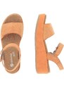 RIEKER Dámské sandály REMONTE D1N50-38 oranžová