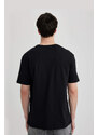 DEFACTO Regular Fit Crew Neck T-Shirt