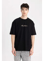 DEFACTO Oversize Fit Crew Neck T-Shirt