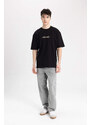 DEFACTO Oversize Fit Crew Neck T-Shirt