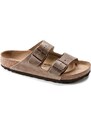 Semišové pantofle Birkenstock Arizona Nu 352201-Tabacco.Br