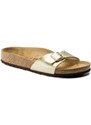 Pantofle Birkenstock Madrid dámské, zlatá barva, 1016107-Gold