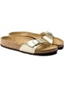 Pantofle Birkenstock Madrid dámské, zlatá barva, 1016107-Gold