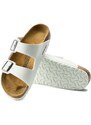 Pantofle Birkenstock Arizona pánské, bílá barva, 552681